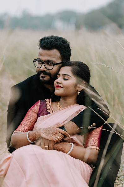 Sheena and Daniel on their wedding day